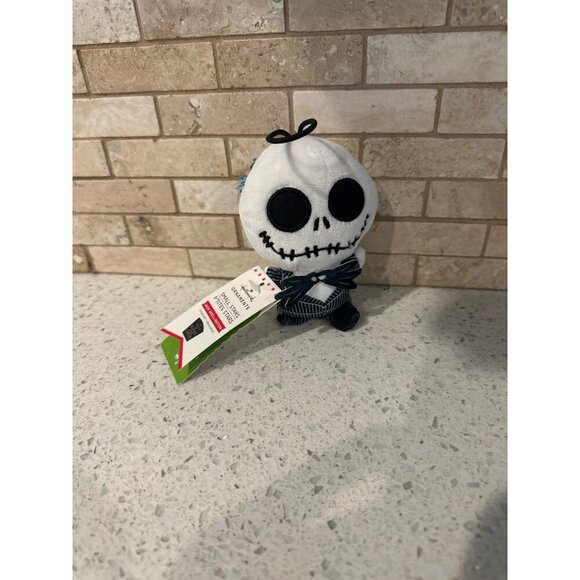 Nwt HALLMARK Nightmare Before Christmas plush ornament bundle - Picture 4 of 5